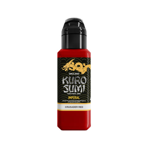 Kuro Sumi Imperial - Crusader Red 22ml - Encre Tatouage REACH