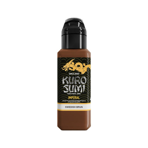 Kuro Sumi Imperial - Swedish Brun 22ml - Encre Tatouage REACH