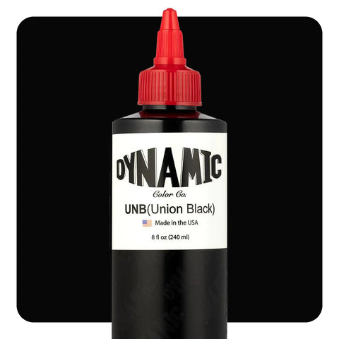 Dynamic - Union Black 240ml - Encre tatouage REACH