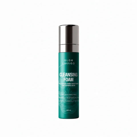 Mousse Nettoyante Aloe Tattoo – 220ml