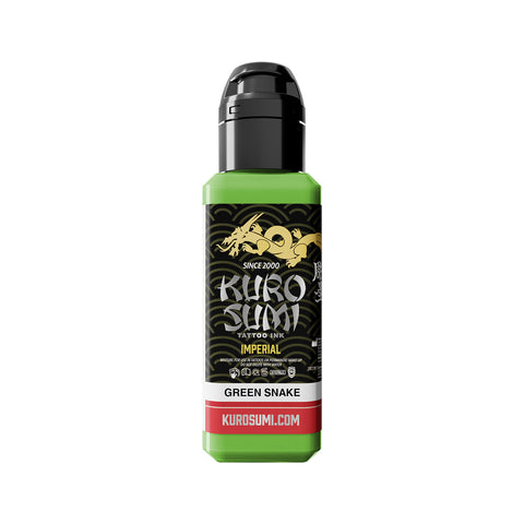 Kuro Sumi Imperial - Green Snake 22ml - Encre Tatouage REACH