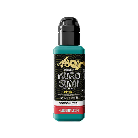 Kuro Sumi Imperial - Songshi Teal 22ml - Encre Tatouage REACH