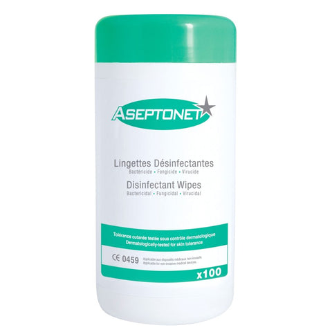 Lingettes Aseptonet - Boite de 100