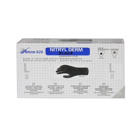 Gant Nitrile Noir Naturex 3.5gr