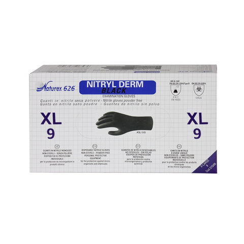 Gant Nitrile Noir Naturex 3.5gr