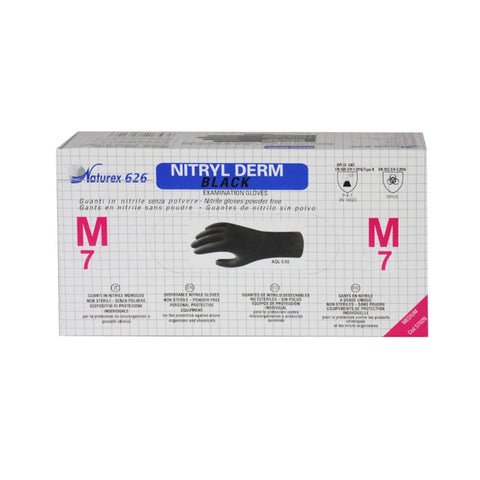 Gant Nitrile Noir Naturex 3.5gr