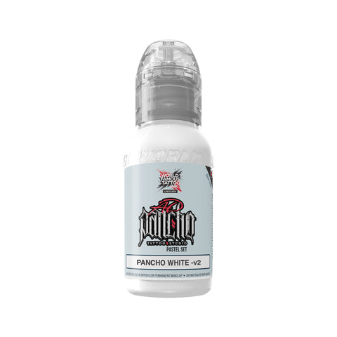World Famous Limitless - Pancho White v2 30 ml - Melange pour Tatouage REACH