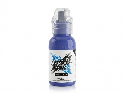 World Famous Limitless - Violet 30 ml - Melange pour Tatouage REACH